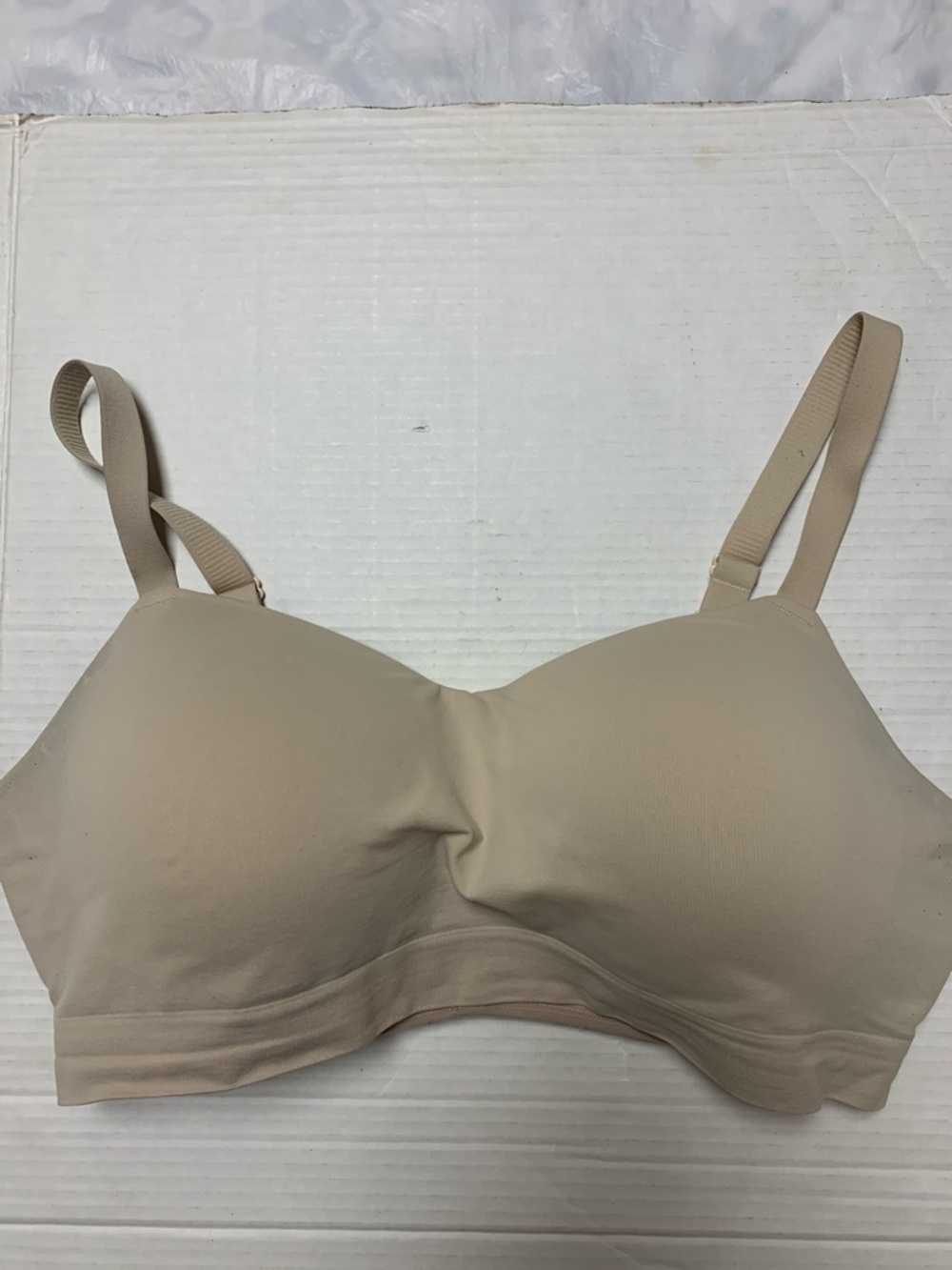Truekind Plus Size Wireless Bra Tan Size 3XL